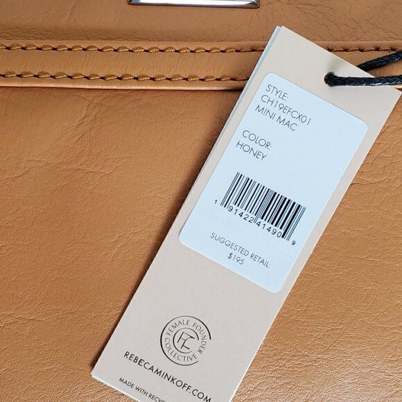 NWT REBECCA MINKOFF Mini M.A.C. Leather Crossbody Bag MSRP $195 - Picture 12 of 16